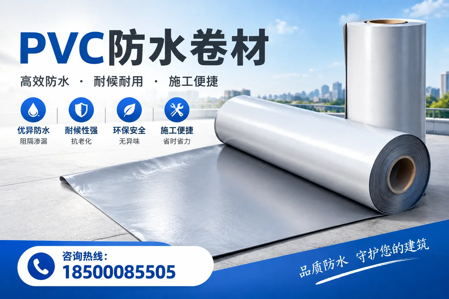 对比不同品牌PVC防水卷材的性价比,帮助佛山用户选择